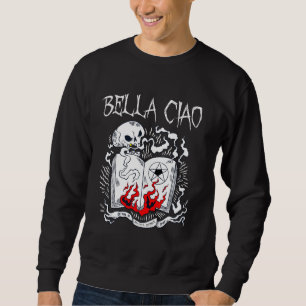 Bella Ciao Afscheid Mooie Schedel Boek van Donkere Trui