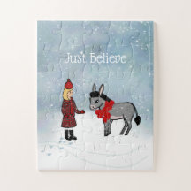 Bella & Daisy "Just Believe" Winterpuzzel
