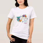 Bella Dames Tri-Blend T-Shirt (Voorkant)