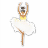 Bella de Ballerina Sticker (Voorkant)
