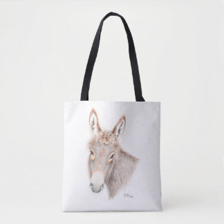 Bella Donkey Canvas tas