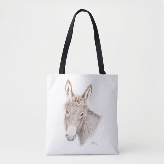 Bella Donkey Canvas tas (Voorkant)