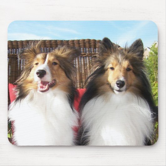 Bella en Grace - Op de Porch Mousepad Muismat (Voorkant)