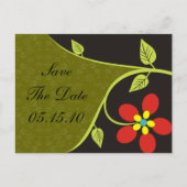 Bella Flora Bewaar de datum Briefkaarten (Voorkant)