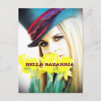 BELLA -Flowers-Briefkaart Briefkaart