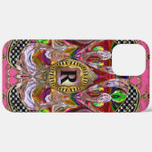 Bella FunHouse Monogram Hoesje-Mate iPhone Case (Achterkant (horizontaal))