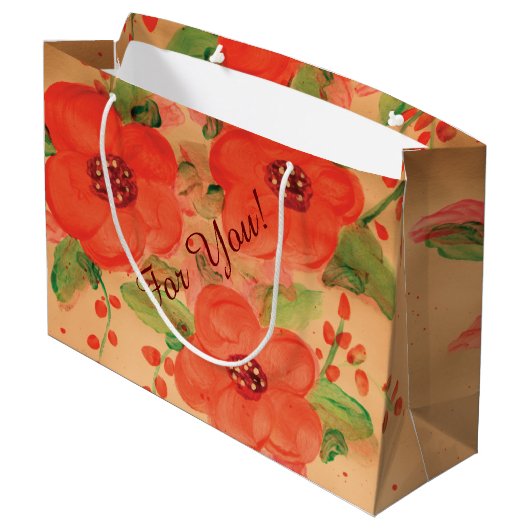 Bella Gift Bag Large Cadeautasje (Achterkant Gekanteld)