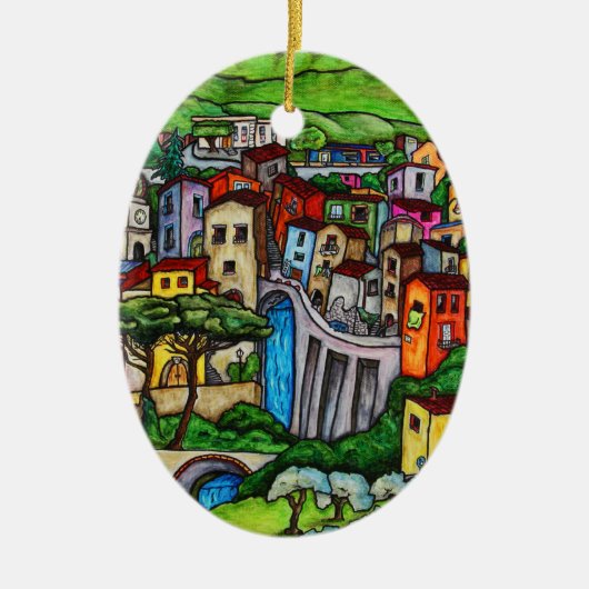 Bella Guardia Keramisch Ornament (Voorkant)