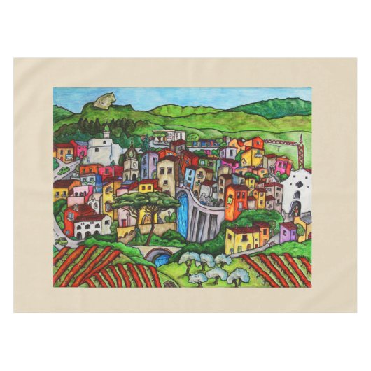 Bella Guardia Tafelkleed (Voorkant (Horizontaal))