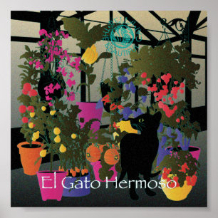 Bella: Het prachtige Cat 06 6"x6"-Poster Poster