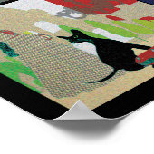 Bella: Het prachtige Poster met een kat van 18 x 2 (Hoek)