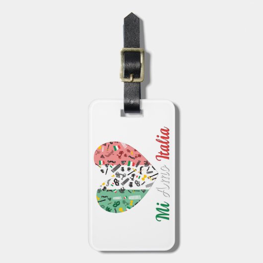 Bella Italia Bagagelabel (Voorkant verticaal)