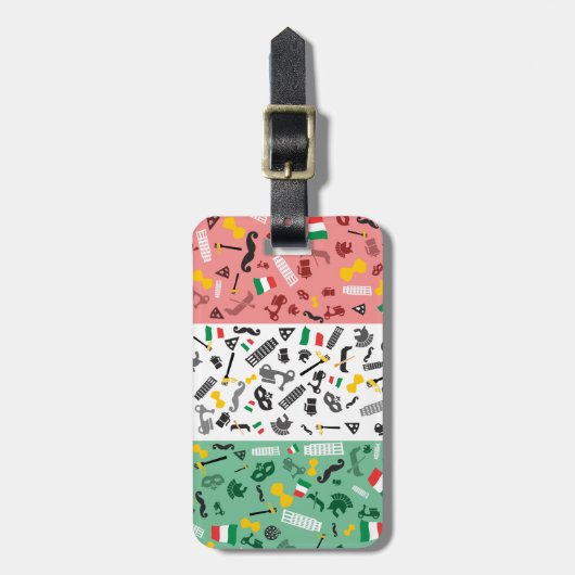 Bella Italia Bagagelabel (Voorkant verticaal)