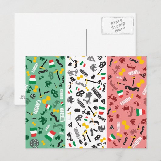 Bella Italia Briefkaart (Voorkant / Achterkant)