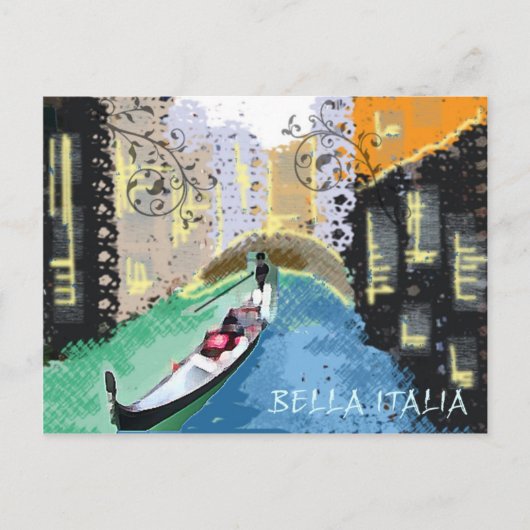 Bella Italia Briefkaart (Voorkant)