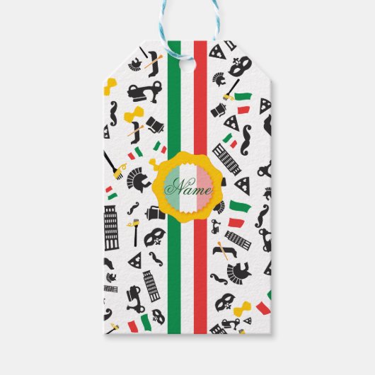 Bella Italia Cadeaulabel (Voorkant)