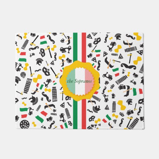 Bella Italia Deurmat (Voorkant)