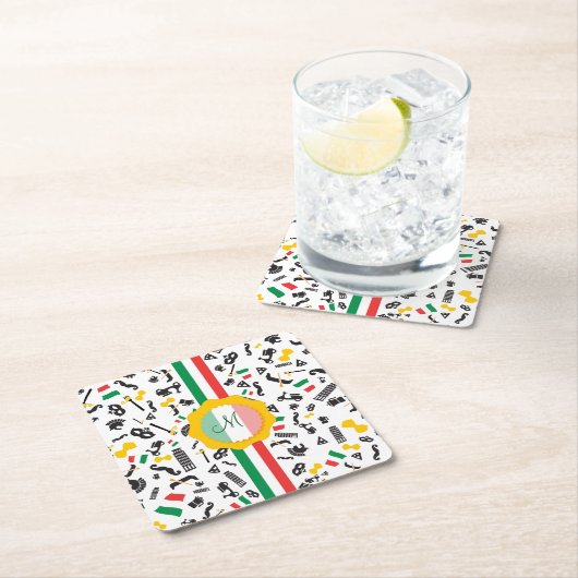 Bella Italia Kartonnen Onderzetters (Insitu)