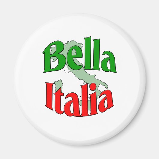 Bella Italia Magneet (Voorkant)