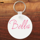 BELLA Italian for Beautiful Sleutelhanger (Voorkant)
