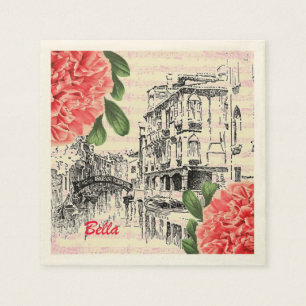 Bella Italy Paper Napkins Servet