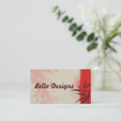 Bella-kaart Visitekaartje (Staand voorkant)