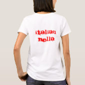 Bella lange hoes t-shirt (Achterkant)