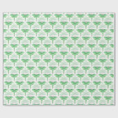 Bella Luna Moth Wrapping Paper Cadeaupapier (Vlak)