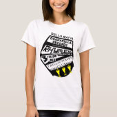 Bella Mafia Quackafella Records, opgenomen in T-shirt (Voorkant)