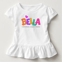 Bella-naam betekent meisjes belletjes kleding