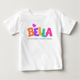 Bella-naam betekent meisjes belletjes kleding