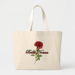 Bella Nonna (prachtige Italiaanse grootmoeder) Grote Tote Bag