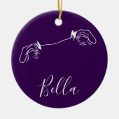Bella Ornament (Paw Prints) (Voorkant)