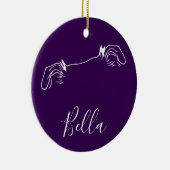 Bella Ornament (Pootafdrukken) (Rechts)
