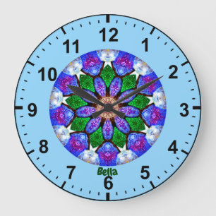 BELLA ~ Painted Shells Fractal ~ Grote Klok
