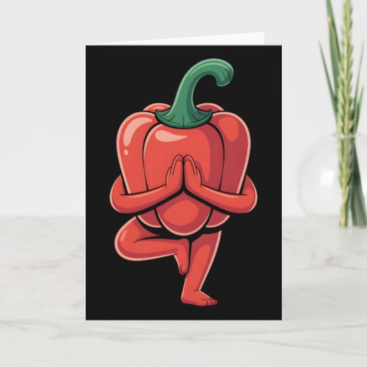 Bella Pepper Yoga  Kaart (Voorkant)