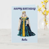 BELLA~ Persoonlijke verjaardagskaart ~ Kaart (Gele Bloem)