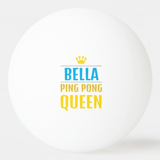 Bella Pingpongbal (Voorkant)