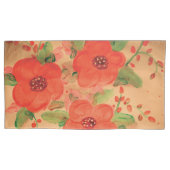 Bella Red Pillow Hoesjes Kussensloop (Voorkant-Links)