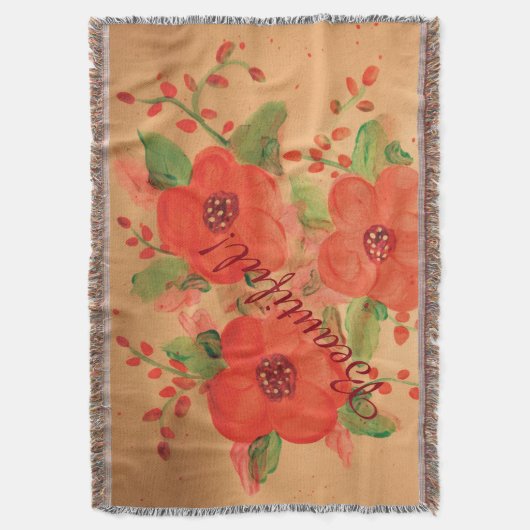 Bella Reds - Prachtig Deken (Voorkant Verticaal)