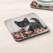 Bella-Roos Bier Onderzetter (Linkerzijde)