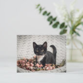 Bella Roos denken aan je Briefkaart (Staand voorkant)