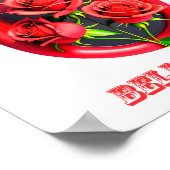 Bella Rosa Poster (Hoek)