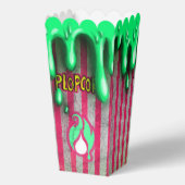 Bella’s B-Movie Boneyard Paper Plopcorn™ Container Bedankdoosjes (Voorkant)