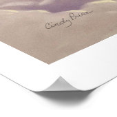 Bella Sara Anemone - gedrukte tekst Poster (Hoek)