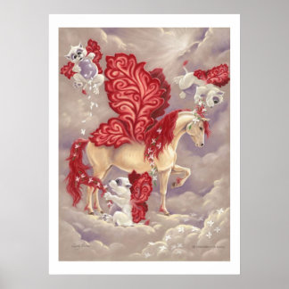 Bella Sara Anemone - gedrukte tekst Poster