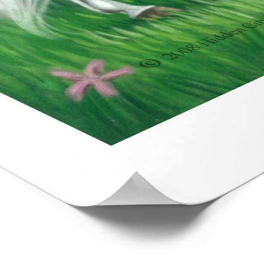 Bella Sara Bella - gedrukte tekst Poster (Hoek)