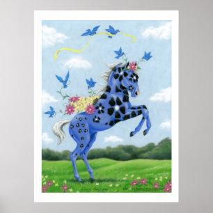 Bella Sara Bluebell - afdrukken Poster