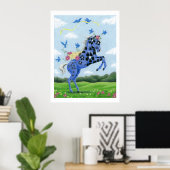 Bella Sara Bluebell - afdrukken Poster (Thuiskantoor)