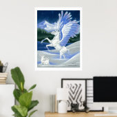 Bella Sara Iceprince - gedrukt Poster (Thuiskantoor)